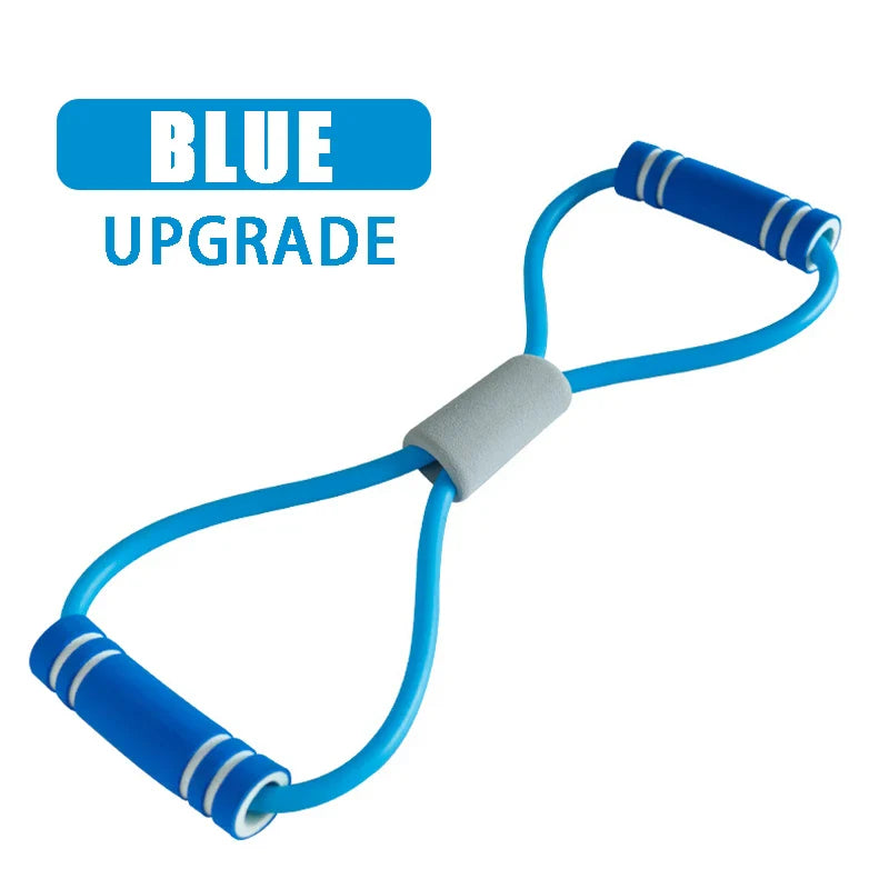 8 Shape Yoga Pull Up Band Elastic Band