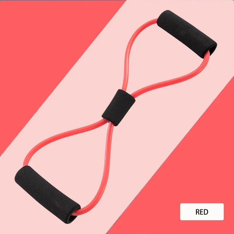 8 Shape Yoga Pull Up Band Elastic Band