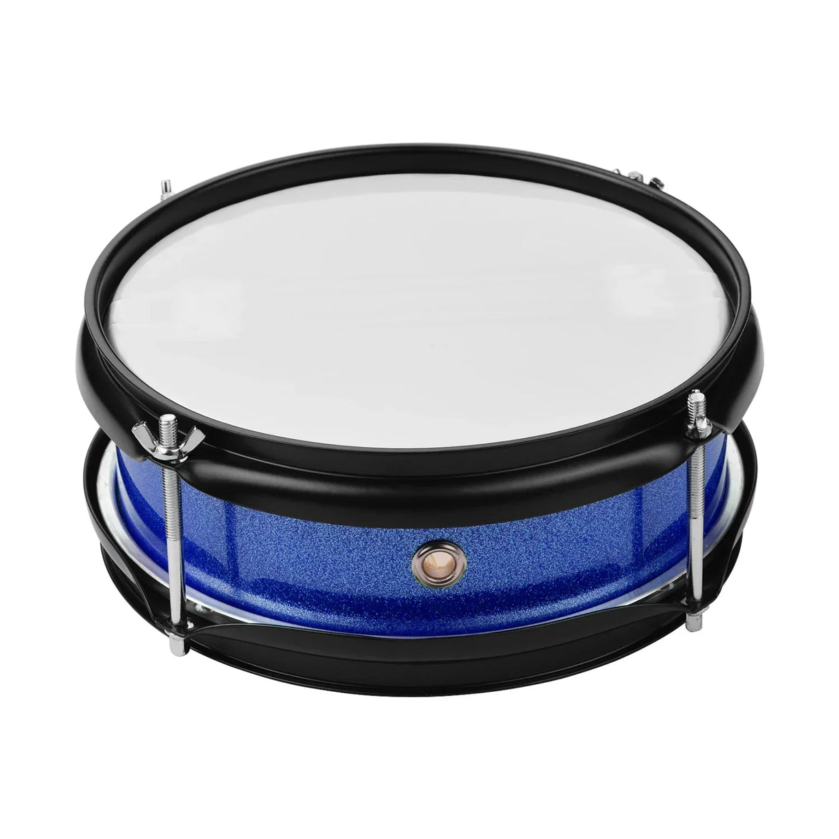 8inch Snare Drum Head with Drumsticks Shoulder Strap