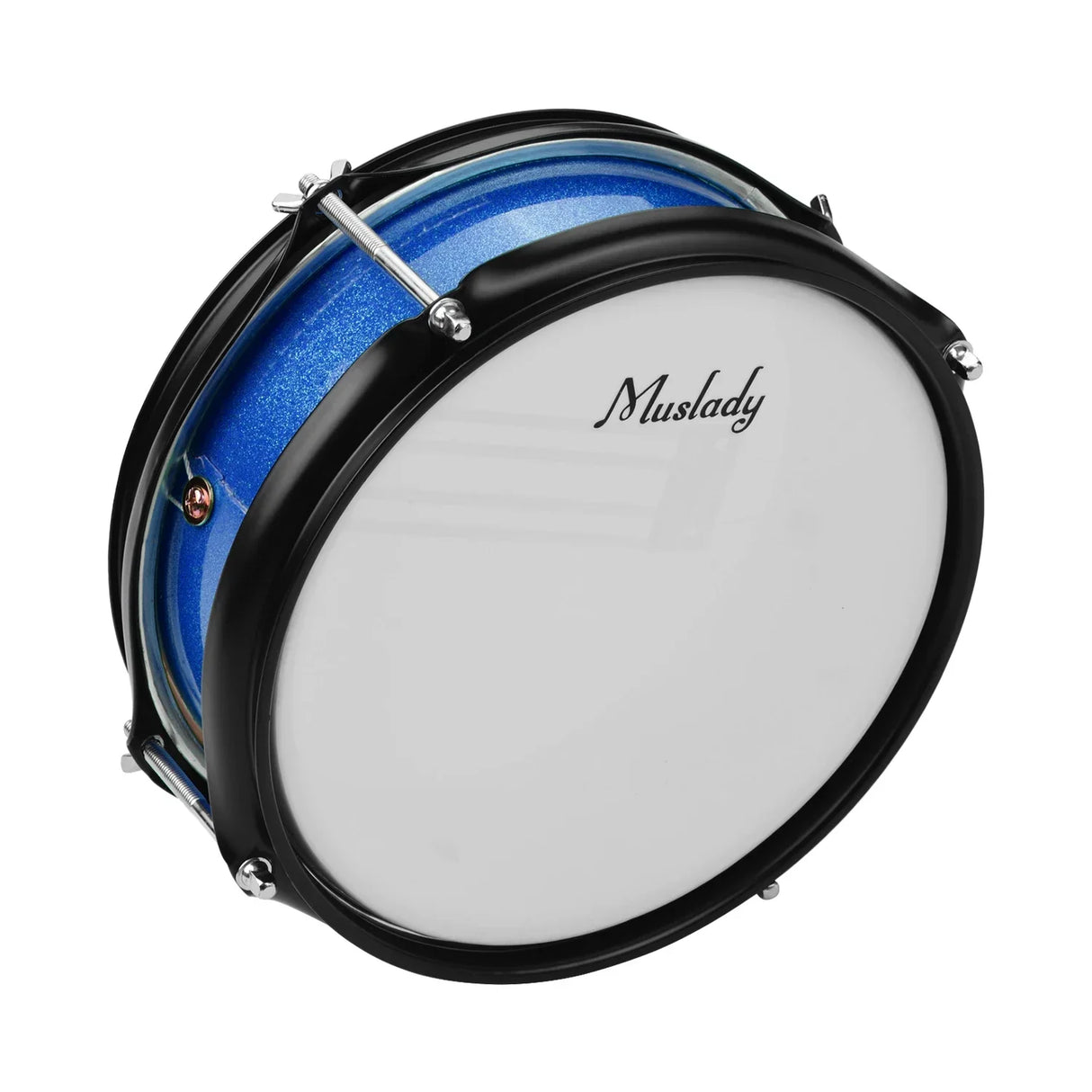 8inch Snare Drum Head with Drumsticks Shoulder Strap