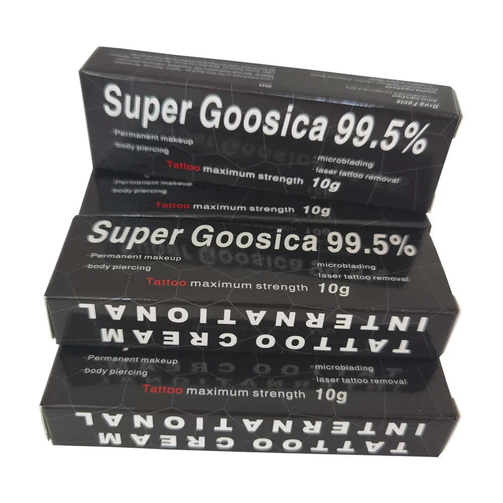 99.5% Super Gooscia Tattoo Cream Before Permanent Makeup