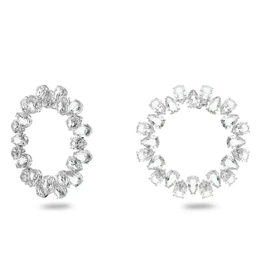 Statement Crystal Hoop Earrings for Women Luxury Jewelry