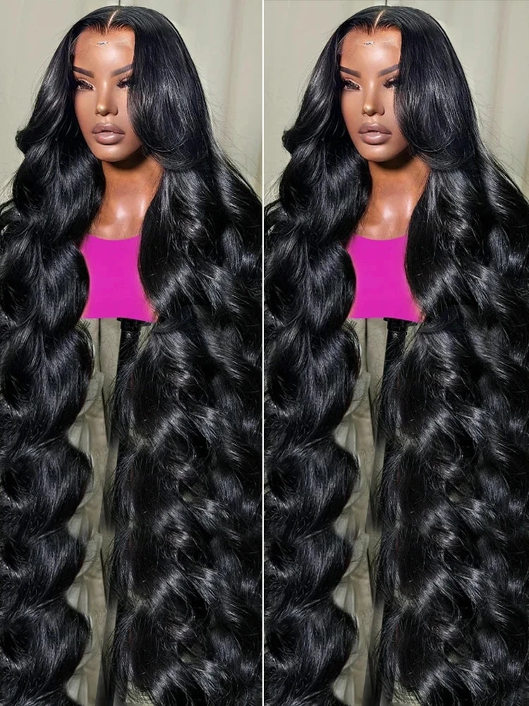 30 40 Inch 13x4 Body Wave Lace Front