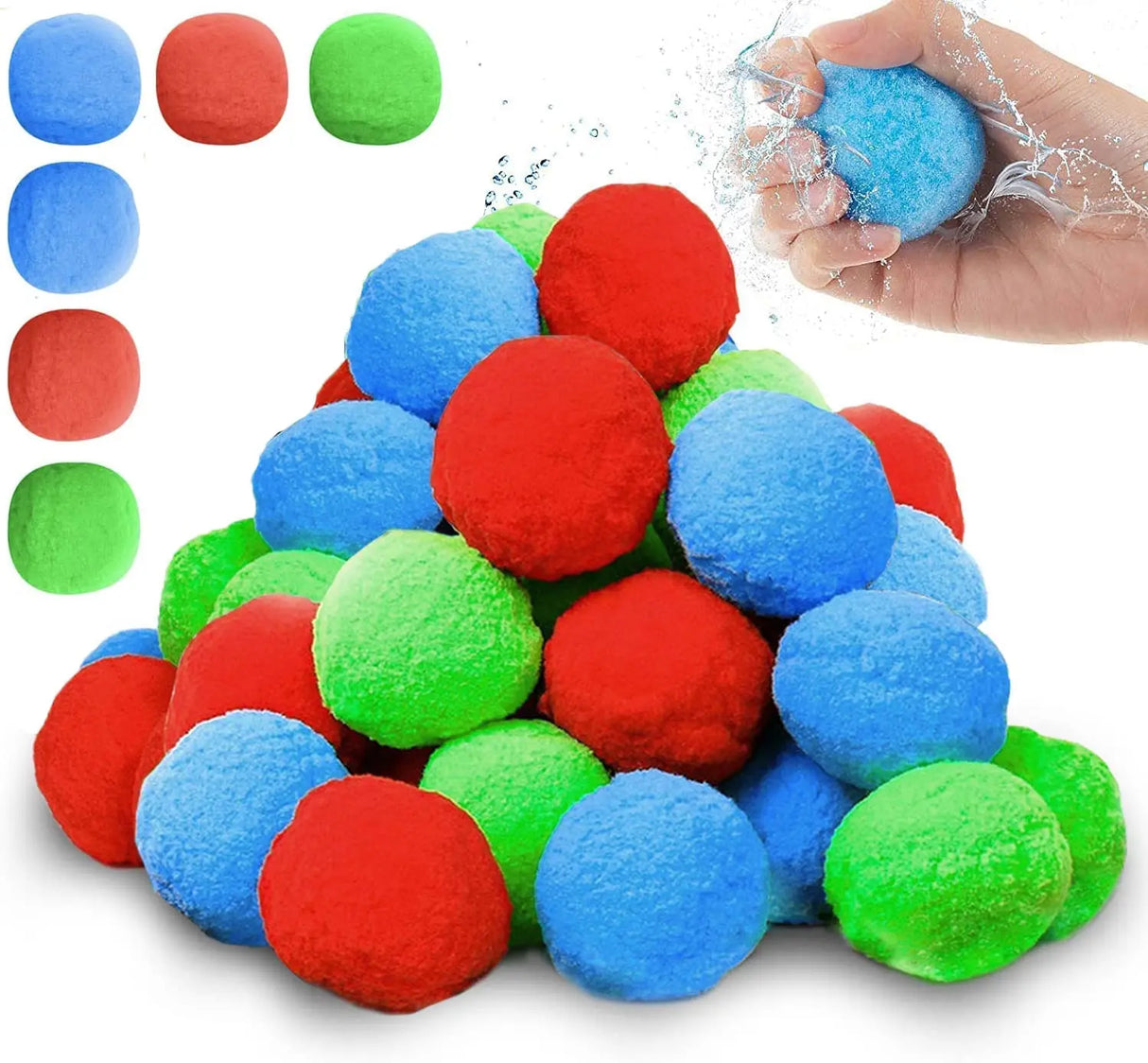 Set of Water Bombs Splash Balls Reusable Splash,