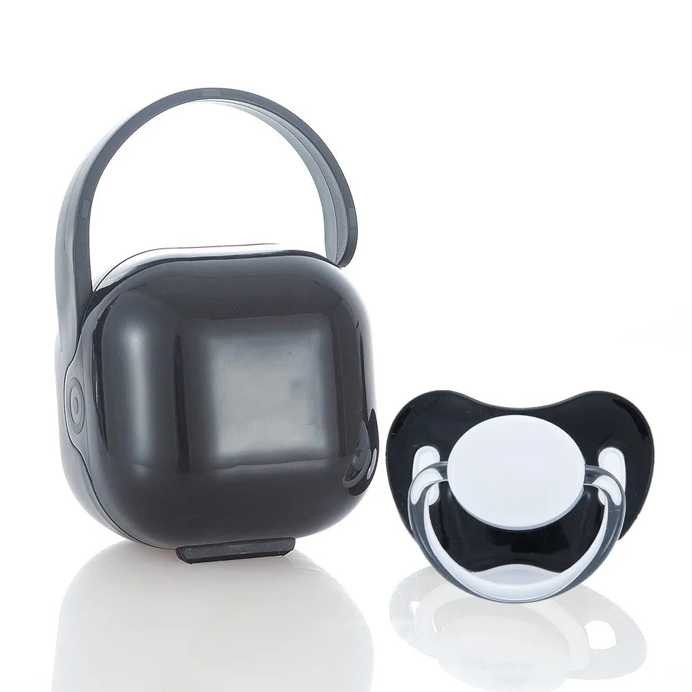 MIYOCAR Lovely bling baby pacifiers and holder kit