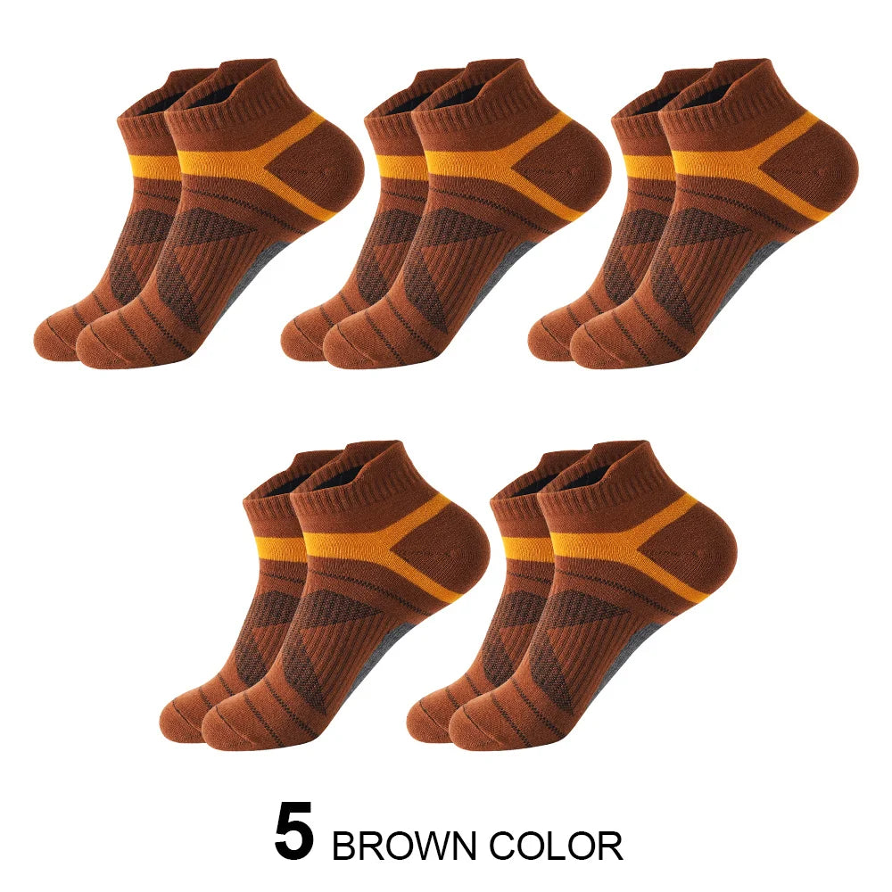 5 Pairs High Quality Socks Men Summer Outdoor