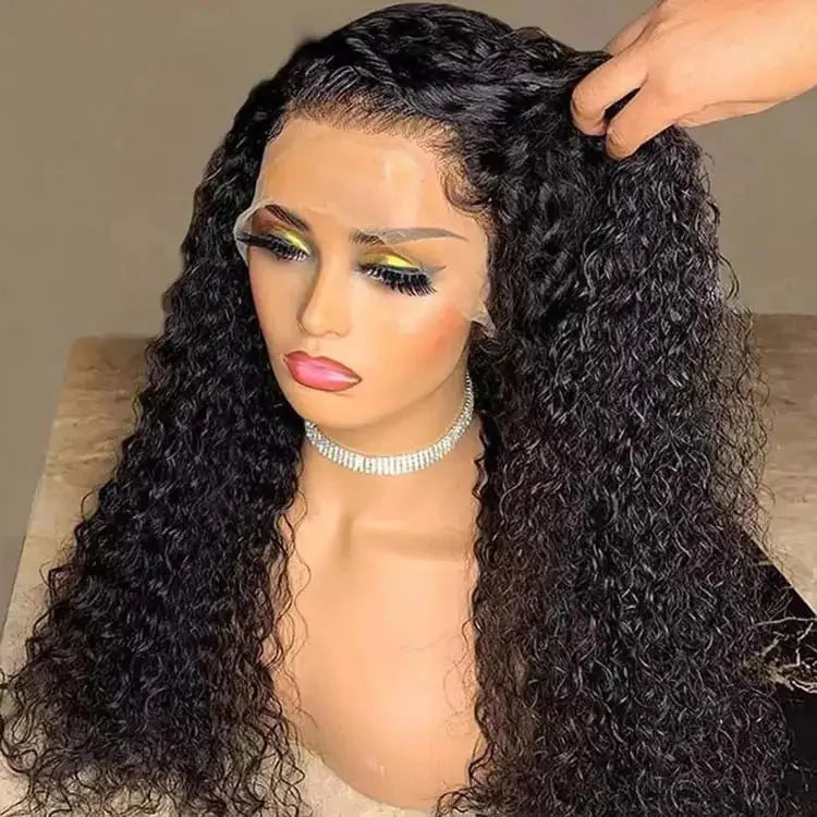 Kinky Curly Hair 5x5/4x4 HD Lace Closure Wigs