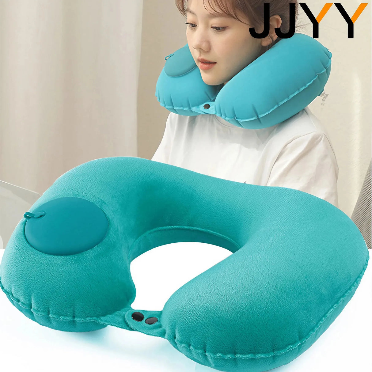JJYY U Shape Neck Cushion for Airplane