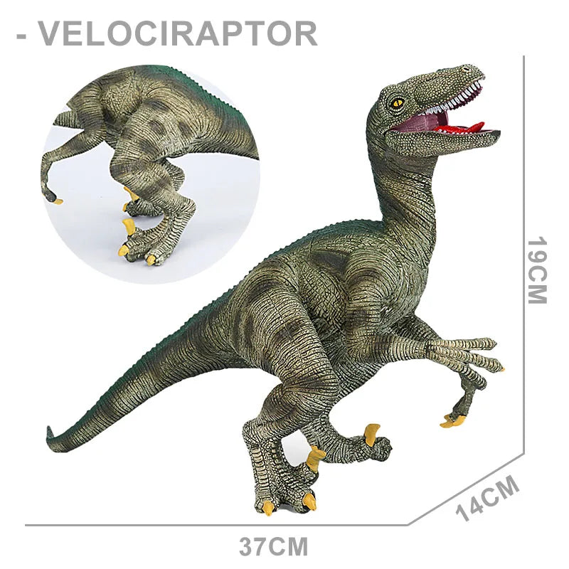 Jurassic Dinosaur Indominus Rex Tyrannosaurus Velociraptor Animals Model