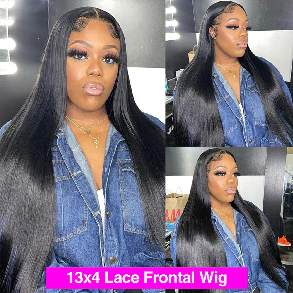 40 Inch Straight Hair 13x4 13x6 HD Lace
