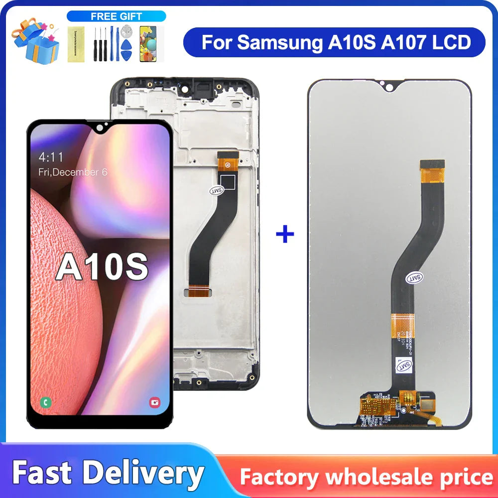 6.2 INCH For Samsung A10s lcd Digitizer A107/DS