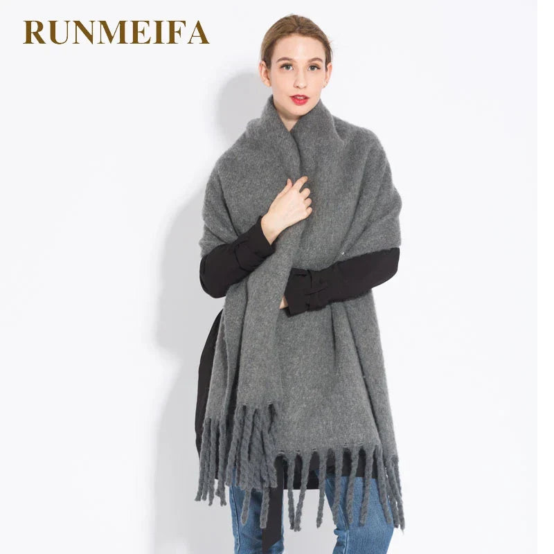 Winter Scarf Women Luxury Autumn Winter Cashmere Scarf