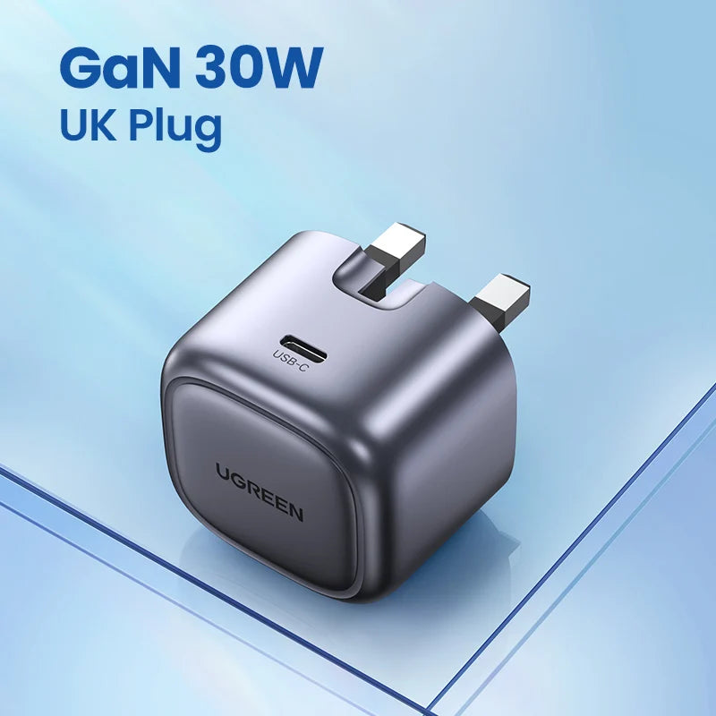 UGREEN 20W 30W GaN Charger PD Fast USB