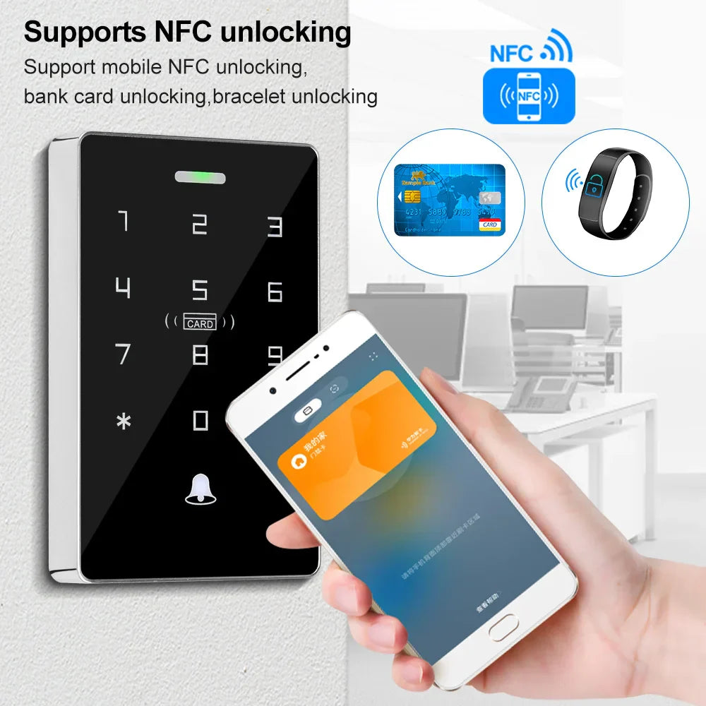 NFC Backlight Touch Dual Frequency 125KHz + 13.56MHz