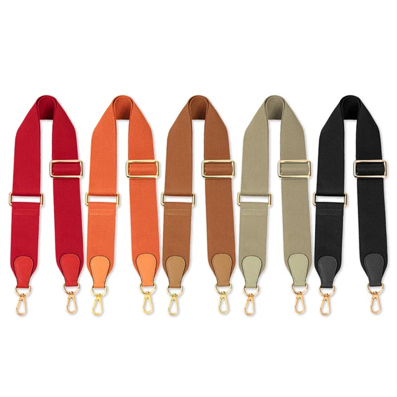 WUTA Bag Strap For Hermes Evelyn Bags Canvas Shoulder Crossbody Straps Belt Replacement Adjustable 100-110cm Bag Accessories
