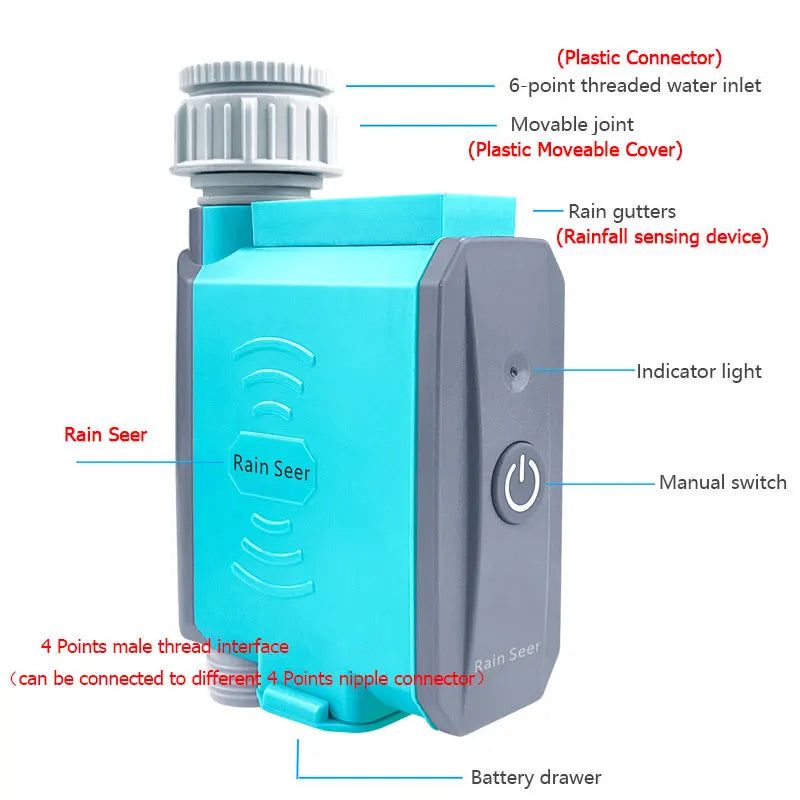Rain Seer Tuya Bluetooth Garden Home Irrigation Watering