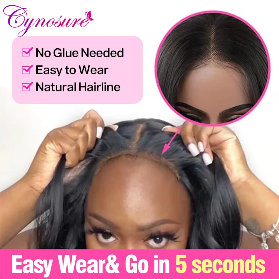 Cynosure Hair 13x4 Glueless Wig Human Hair Ready