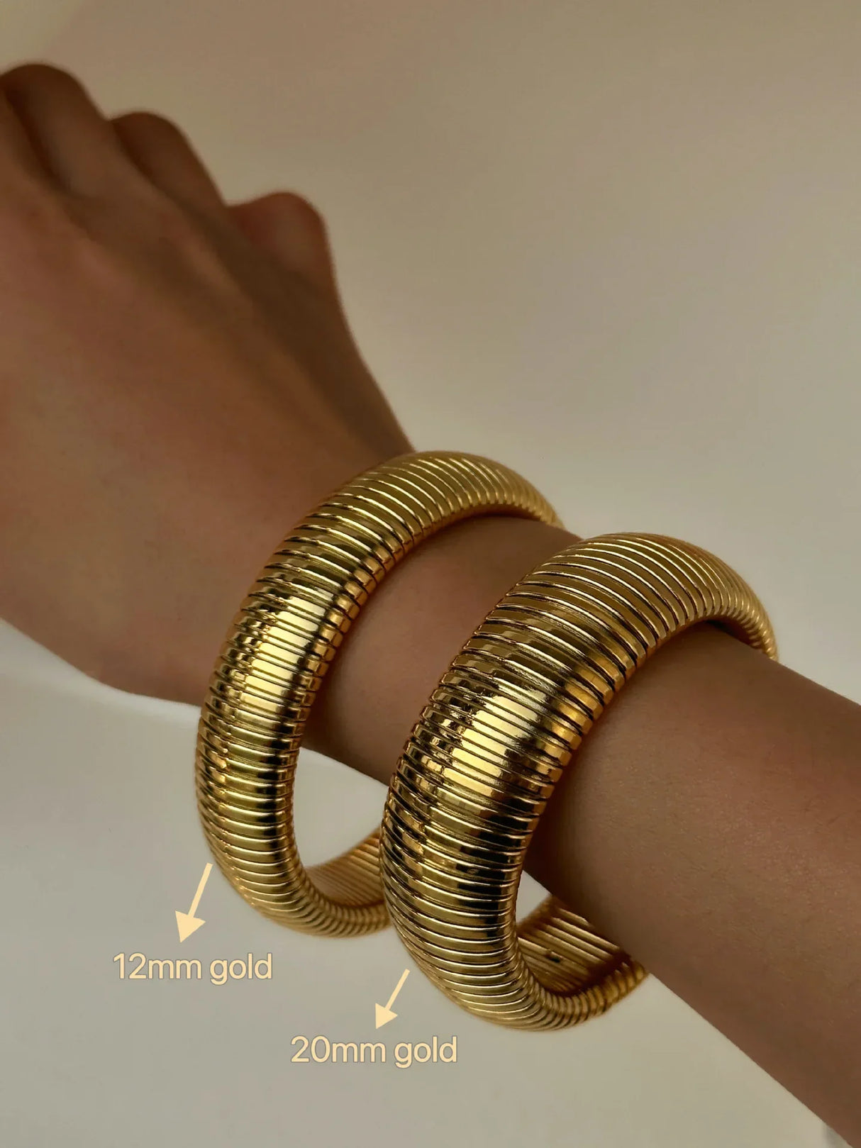 Chic Titanium Steel Gypsy Bracelets Vintage Elastic Gypsygirl
