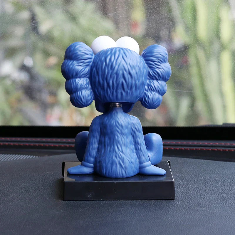Fashion Car Ornament XX Eye Companion Cartoon Bobblehead