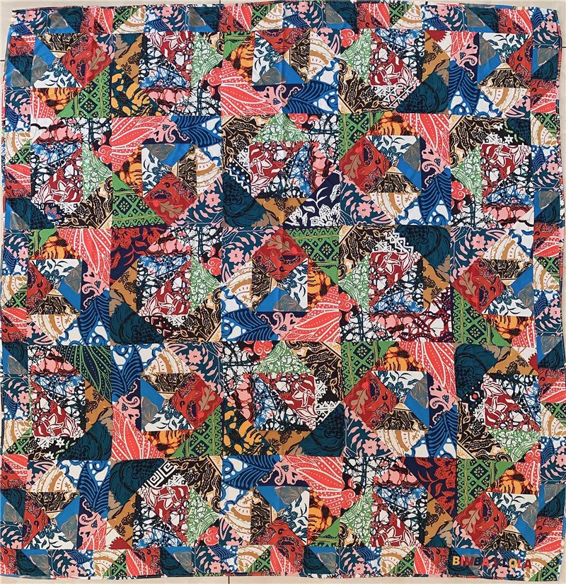 The new print pretty scarf handkerchief (A variety of color patterns)