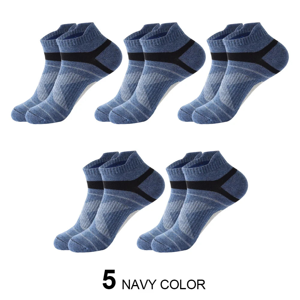 5 Pairs High Quality Socks Men Summer Outdoor