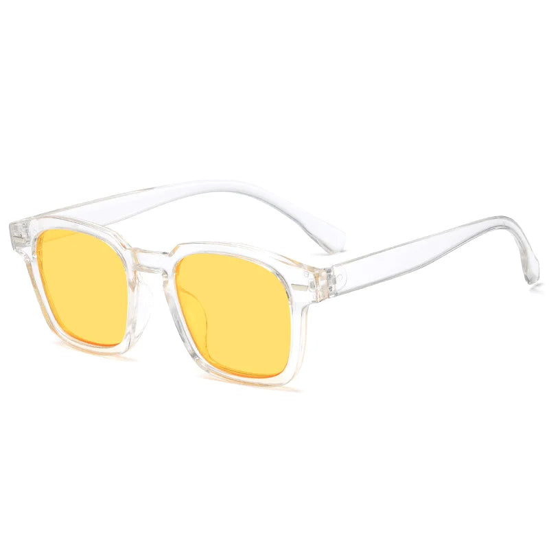 New Fashion Glasses Vintage Square Sunglasses Design Retro