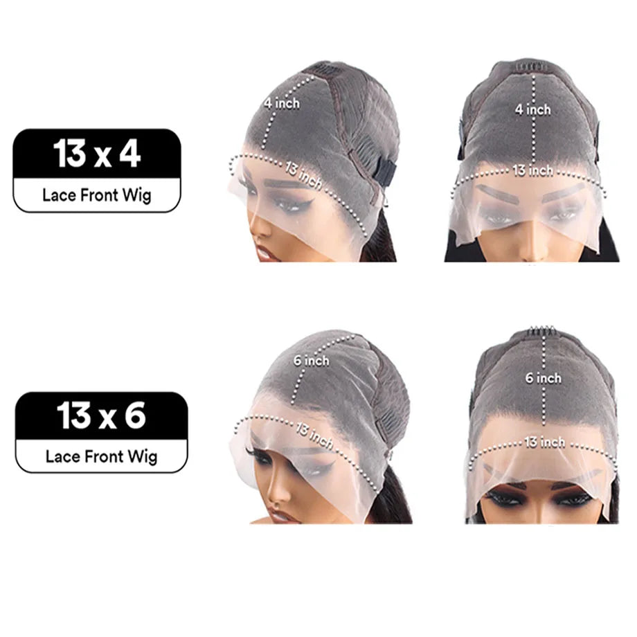 30 Inch Colored Highlight Human Hair Wigs Brazilian
