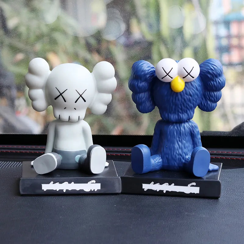 Fashion Car Ornament XX Eye Companion Cartoon Bobblehead
