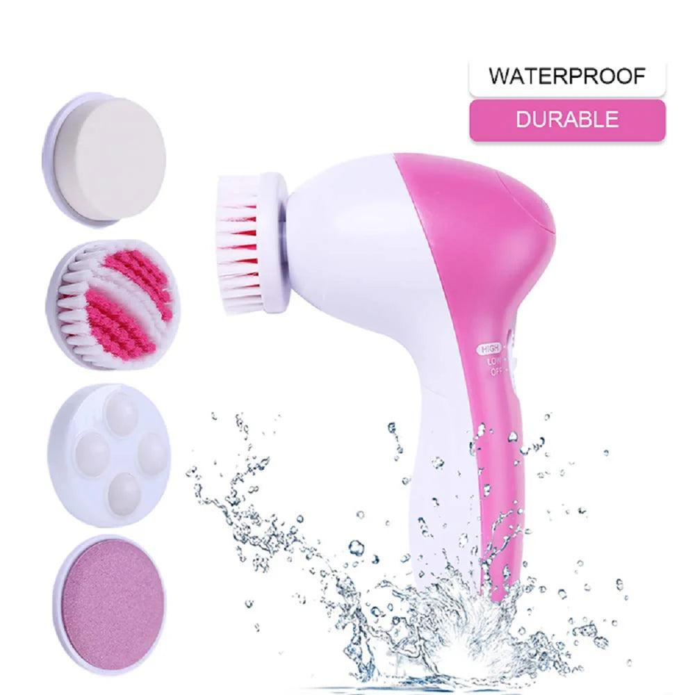 5 IN 1 Electric Facial Deep Cleaning Brush