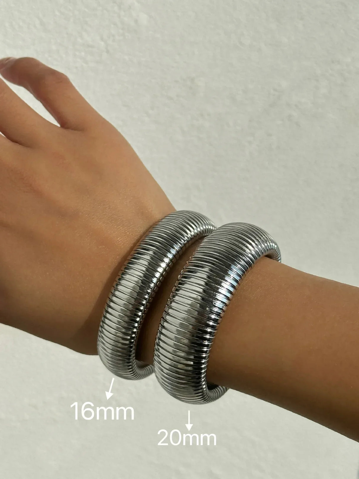 Chic Titanium Steel Gypsy Bracelets Vintage Elastic Gypsygirl
