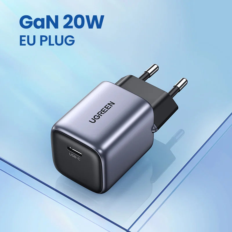 UGREEN 20W 30W GaN Charger PD Fast USB
