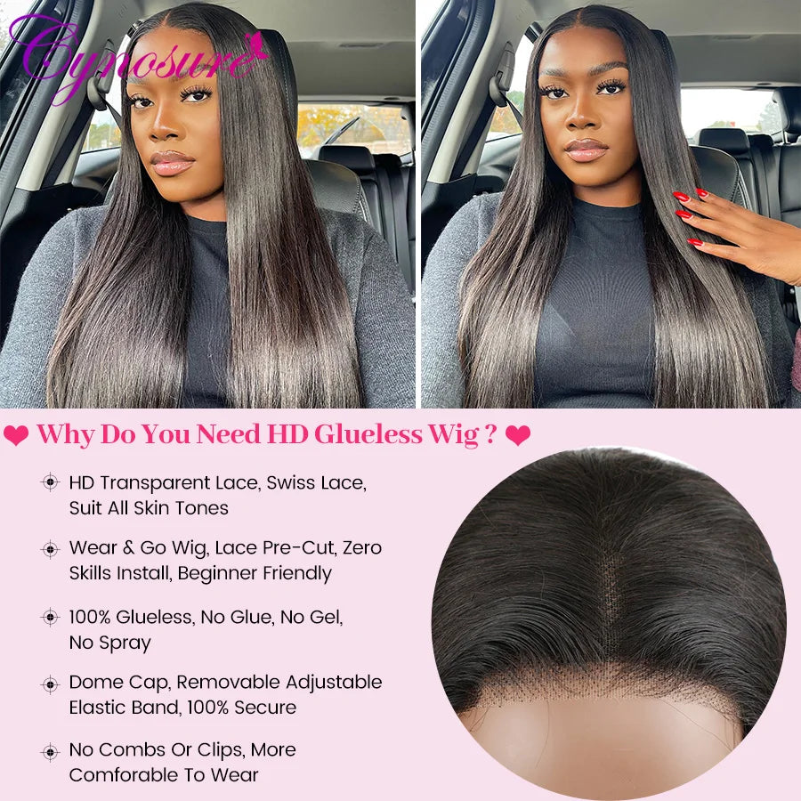 Cynosure Hair 13x4 Glueless Wig Human Hair Ready