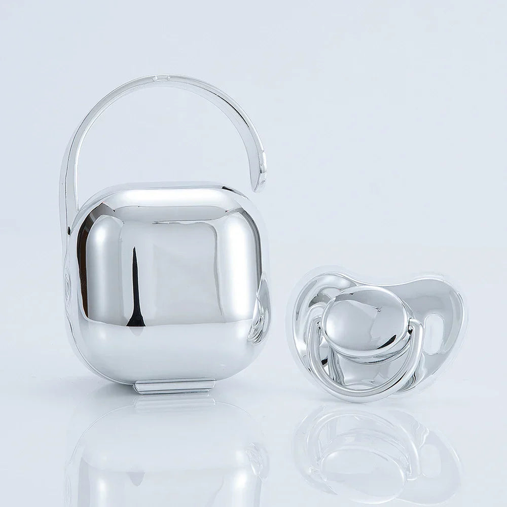 MIYOCAR Lovely bling baby pacifiers and holder kit