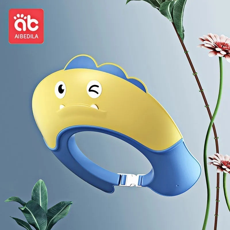 AIBEDILA Babies Waterproof Shower Cap Children's Bath Ear