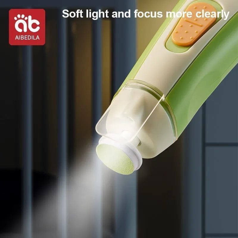 AIBEDILA Electric Baby Nail Trimmer Kid Nail Polisher