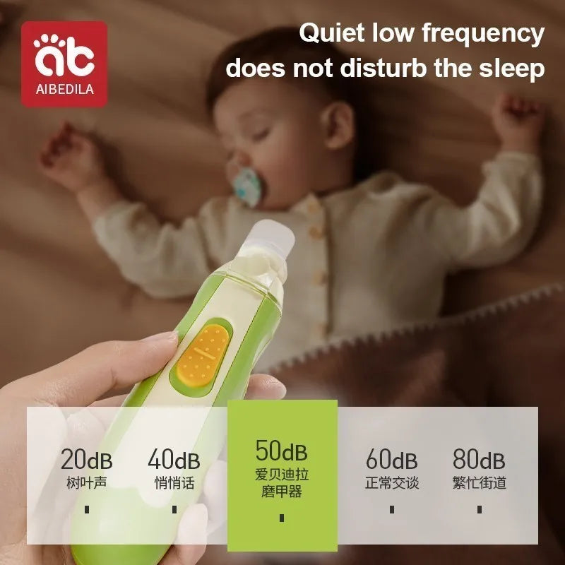 AIBEDILA Electric Baby Nail Trimmer Kid Nail Polisher