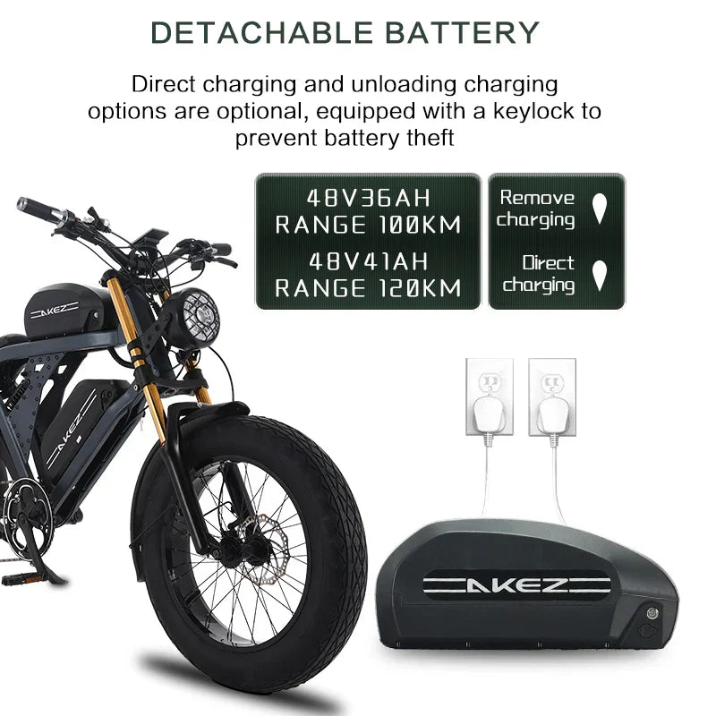 AKEZ Electric Bicycle Road High Speed Electric Sport