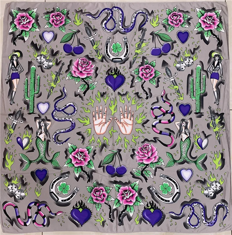 New fashion printing beautiful and exquisite scarf handkerchief