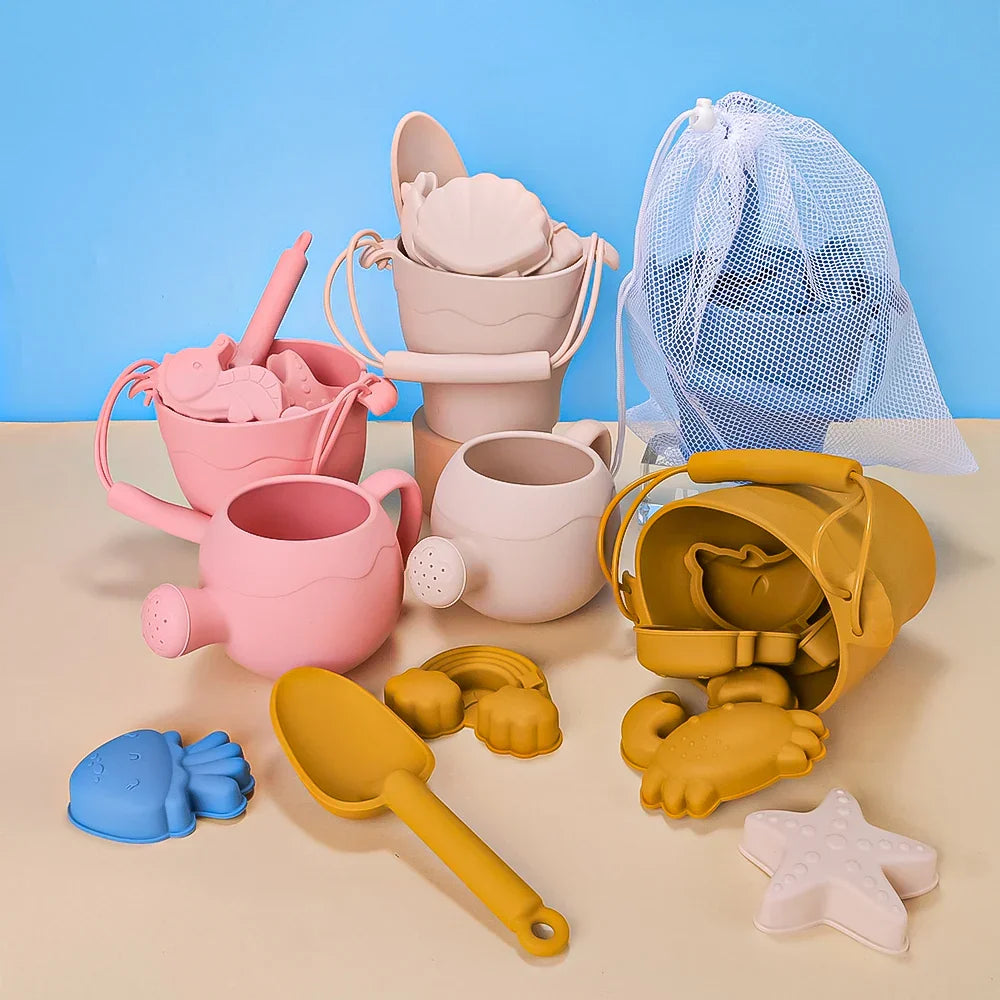 9PCS/8PCS Summer Beach Set Toys Kids Digging Sand