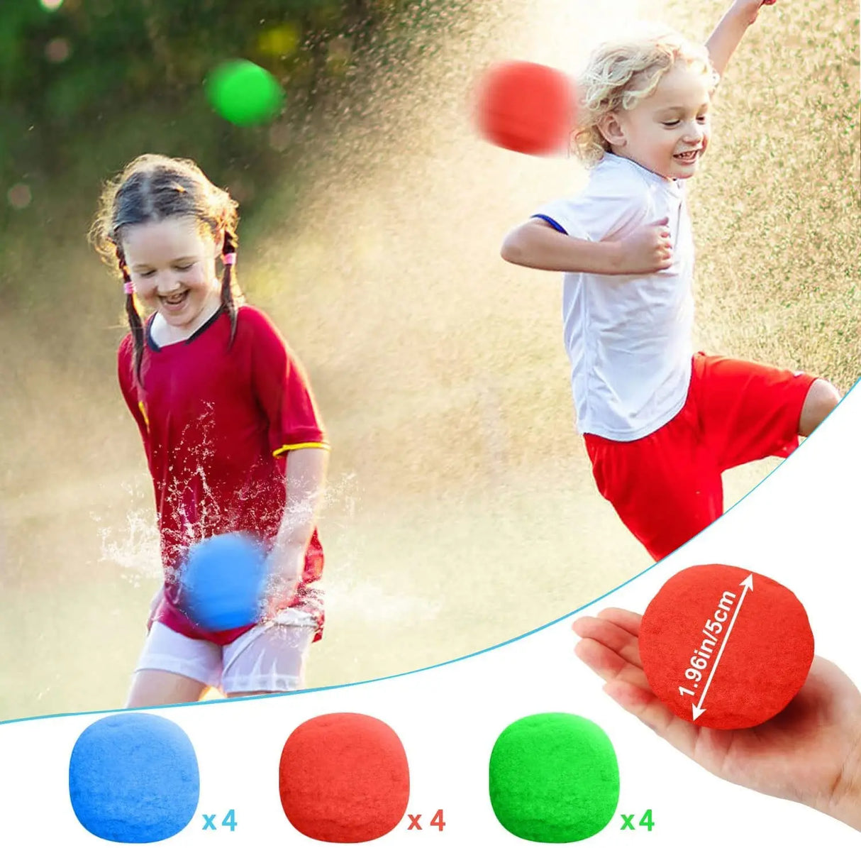 Set of Water Bombs Splash Balls Reusable Splash,