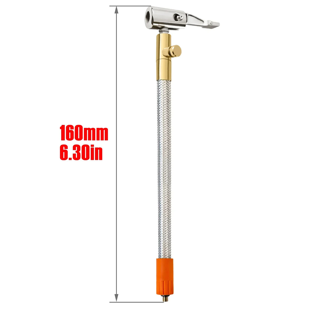 GIE.TOP M6 Mini Air Inflator Tube Stainless Steel