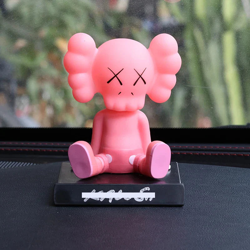Fashion Car Ornament XX Eye Companion Cartoon Bobblehead