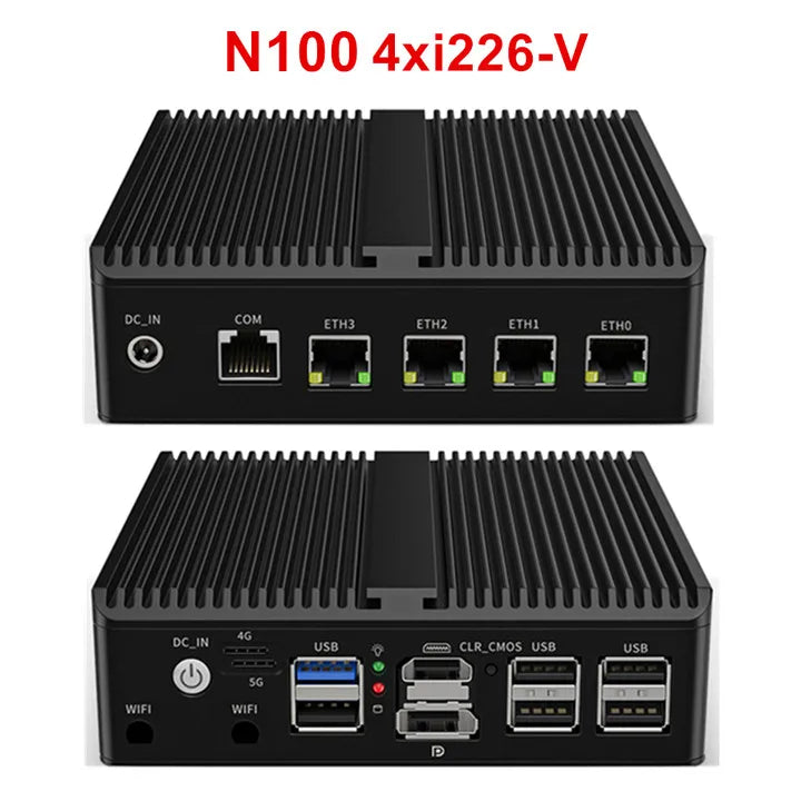 KingnovyPC Firewall Micro Appliance 4 Port i225/i226 2.5GbE