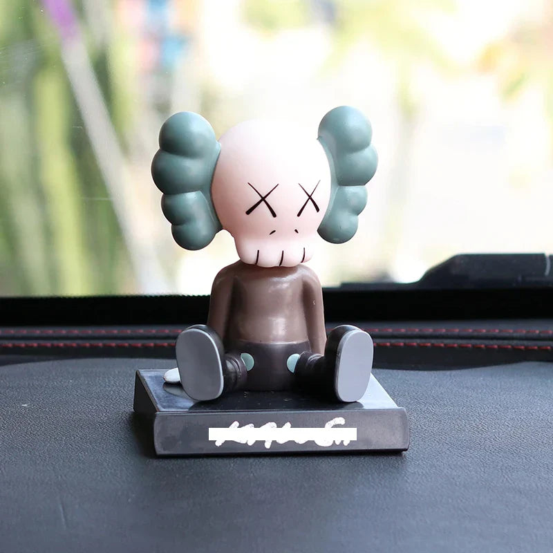 Fashion Car Ornament XX Eye Companion Cartoon Bobblehead