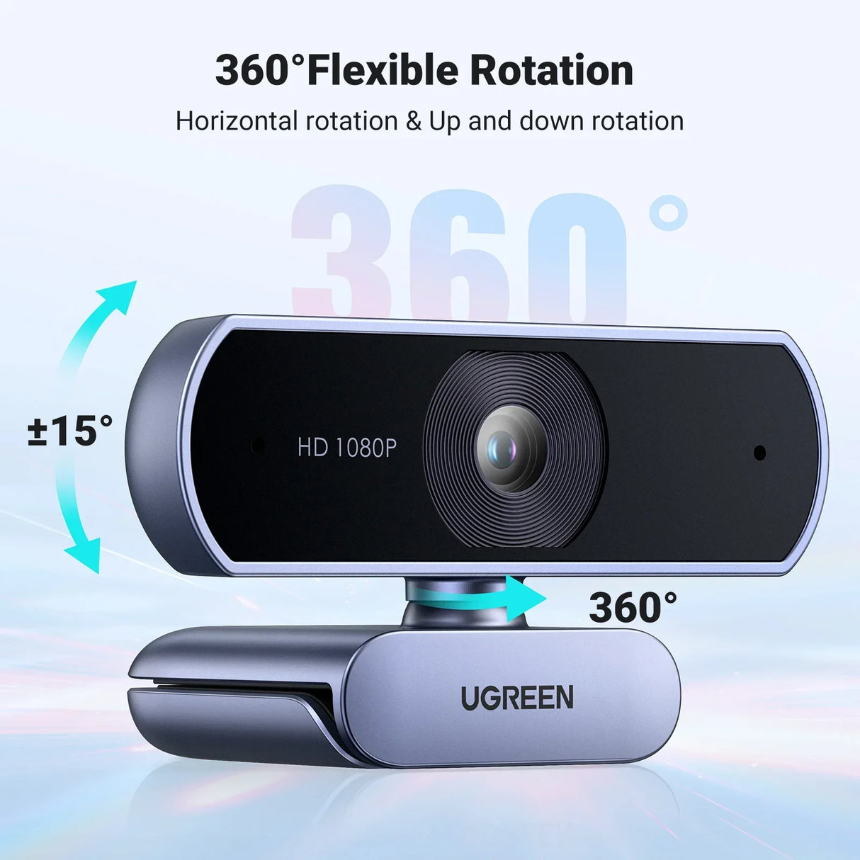 UGREEN USB Webcam 1080P HD Mini Webcam For