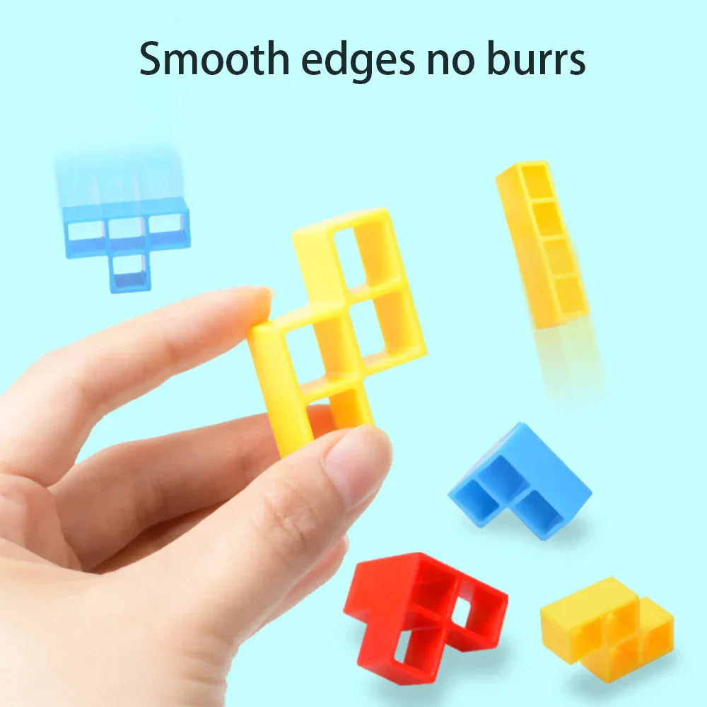 Balance Tower Blocks Game Stacking Board Toys Children