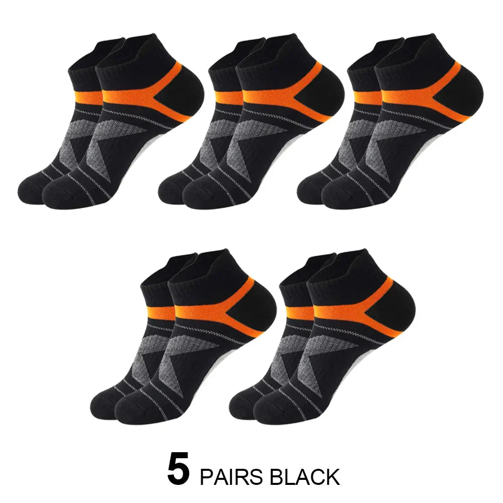 5 Pairs High Quality Socks Men Summer Outdoor