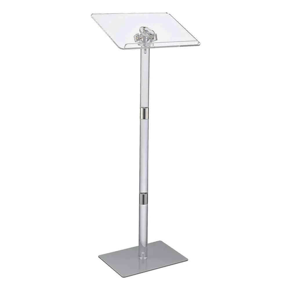 Acrylic Podium Stand Angle Adjustable Modern Lecterns &