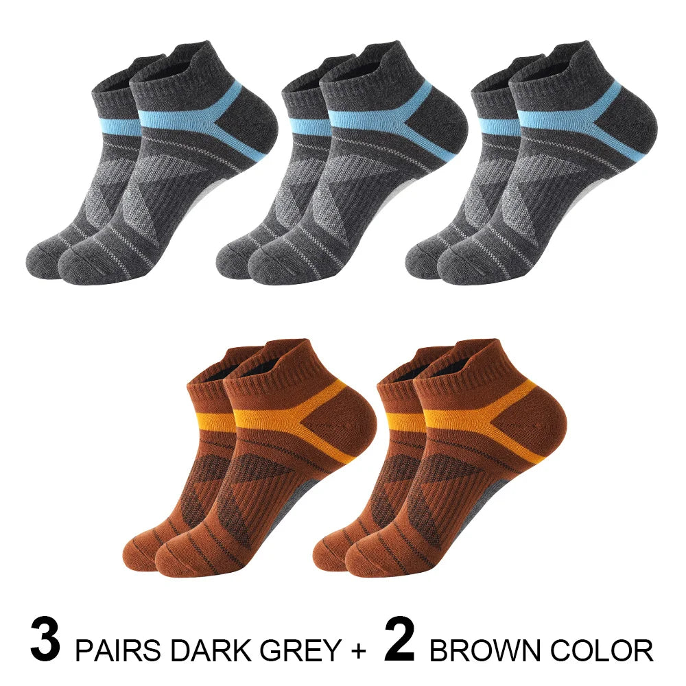 5 Pairs High Quality Socks Men Summer Outdoor