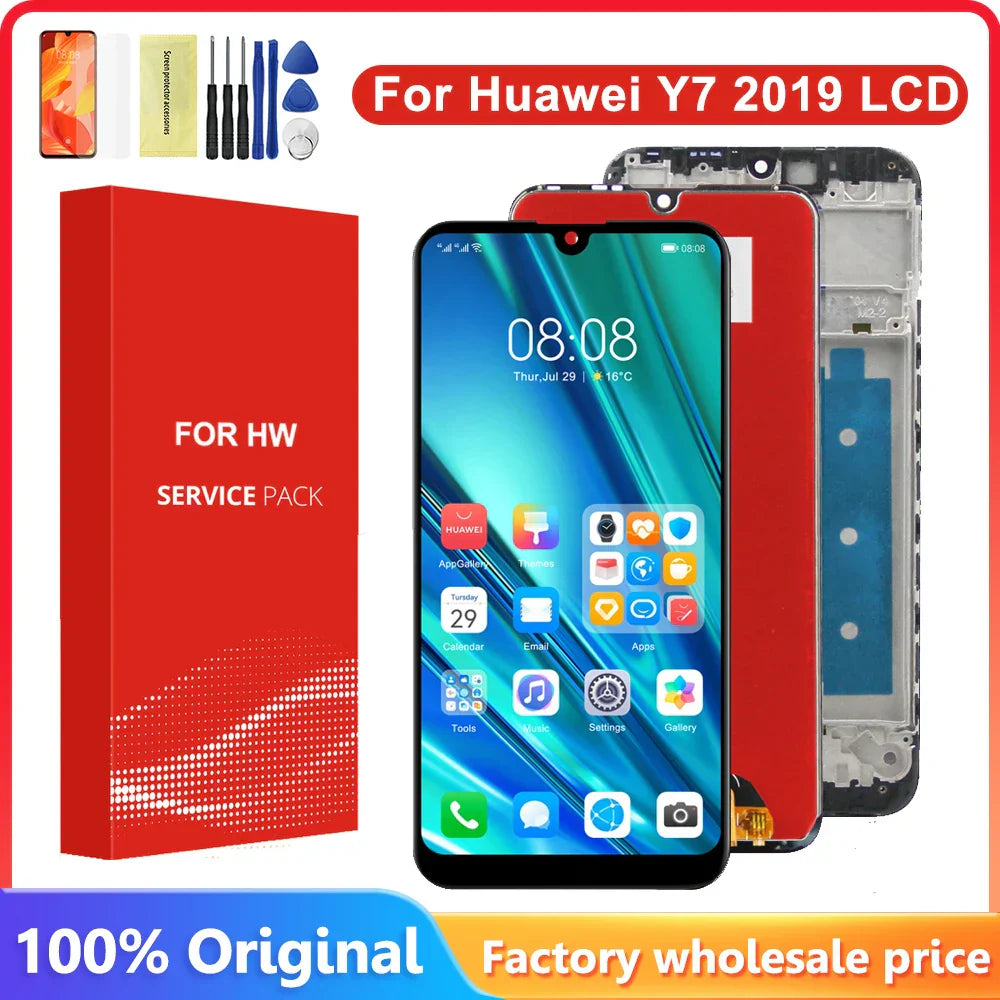 6.26" Original For Huawei Y7 2019 LCD Display